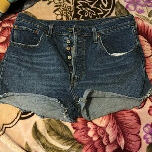 Levi 501 jean shorts